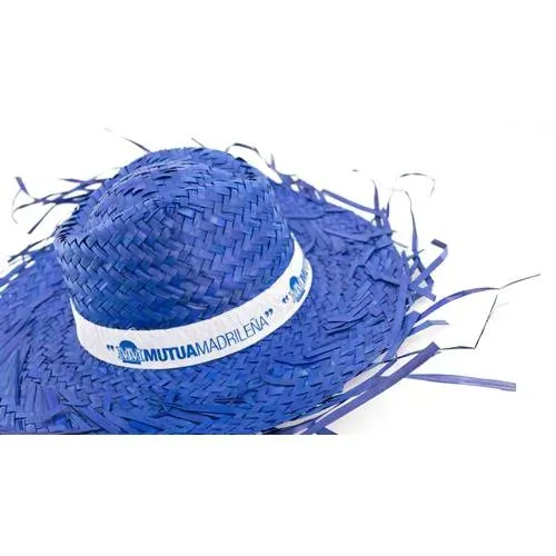 Sombrero de paja blanco con cinta interior cómoda ref 8088
