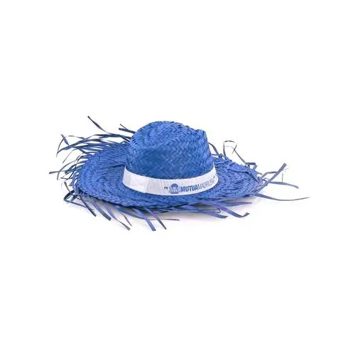 Sombrero de paja blanco con cinta interior cómoda ref 8088