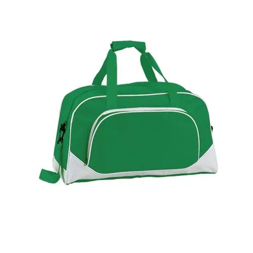 Bolso multiusos bicolor con cierre de cremallera ref 9146 - Verde
