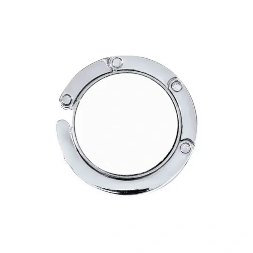 Cuelgabolsos metálico plegable con corona de colores ref 9416 - Blanco