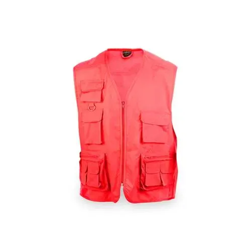 Chaleco resistente con múltiples bolsillos ref 9487 - Rojo