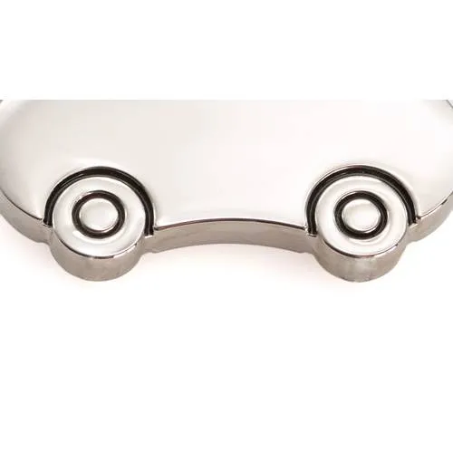Llavero metálico coche diseño divertido marcaje láser ref 9642