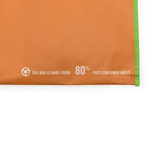 Bolsa PET reciclado con asas largas y resistentes ref 9848 - 02