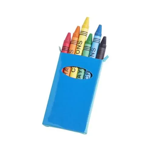 Set de 6 ceras brillantes en caja de cartón ref 9831 - vista 1