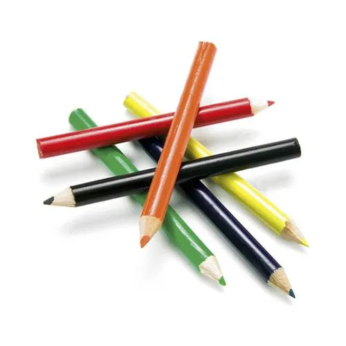 Set de 6 lápices de colores brillantes en caja ref 9830