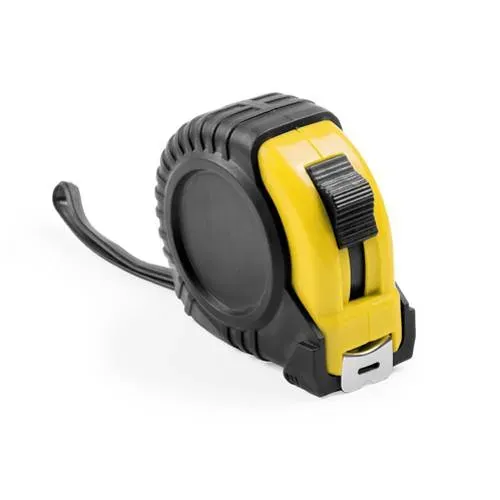 Flexómetro 3 metros con freno y clip incluido ref 3020 - Amarillo