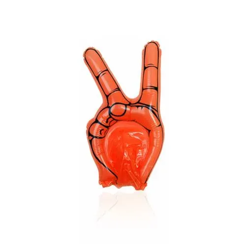 Mano de Animación Victoria Reutilizable con Válvula Inflado ref 9664 - Rojo