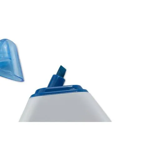 Marcador fluorescente triangular tres colores ref 3201