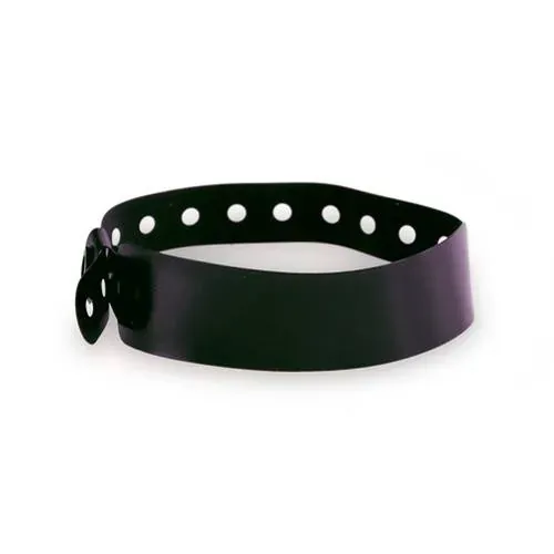 Pulsera de PVC ajustable con cierre de seguridad ref 9096 - Negro