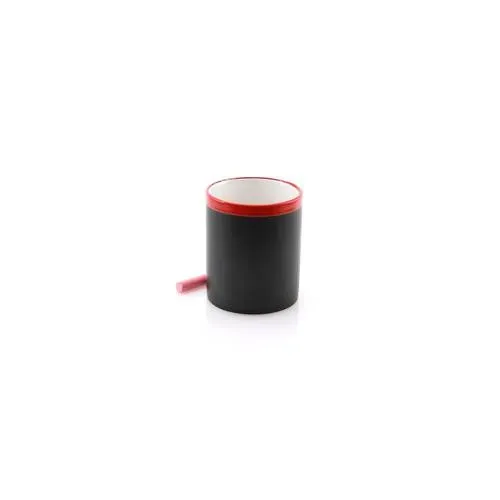 Taza de cerámica negra para pintar con tiza incluida ref 3272 - 04