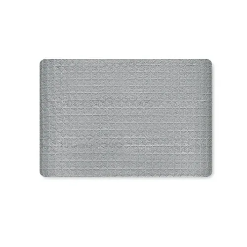Manta waffle de algodón ligero en caja de regalo ref MO2049 - Side Gris