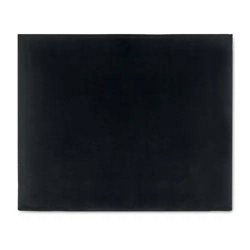 Manta de vellón de franela suave y personalizable ref MO9088 - Back Negro