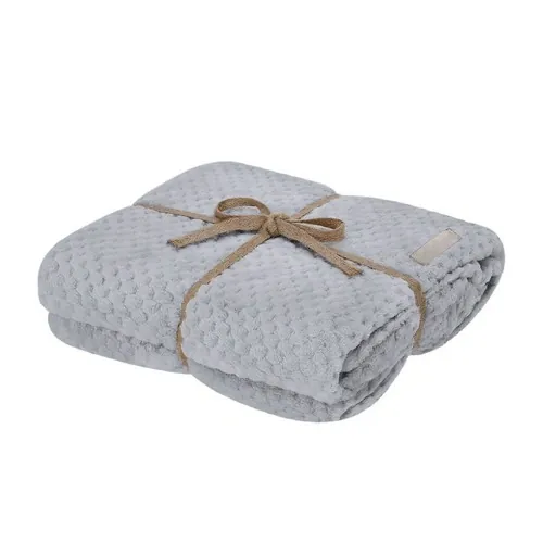 Manta Iridian suave y cálida para tu confort personal ref 22455 - Gris