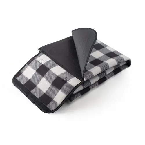 Manta polar con visera y asa para fácil transporte ref 99088