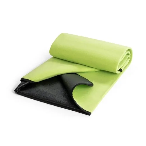 Manta polar ligera con asa de transporte ref 99076 - Verde Claro 02