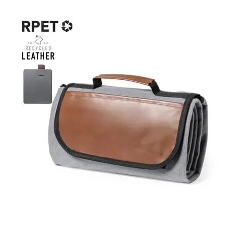 Manta de picnic premium plegable con cuero reciclado ref 1567 - vista 1