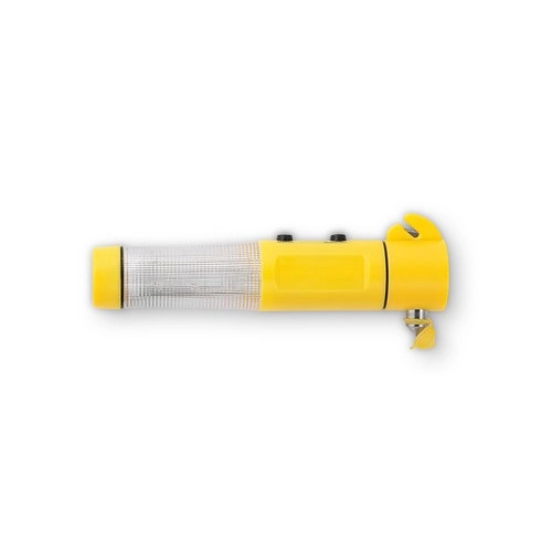 Martillo con imán y linterna LED para emergencias ref 94759