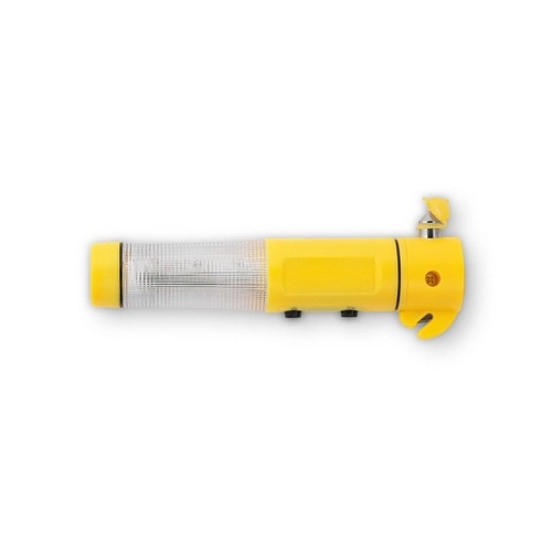 Martillo con imán y linterna LED para emergencias ref 94759