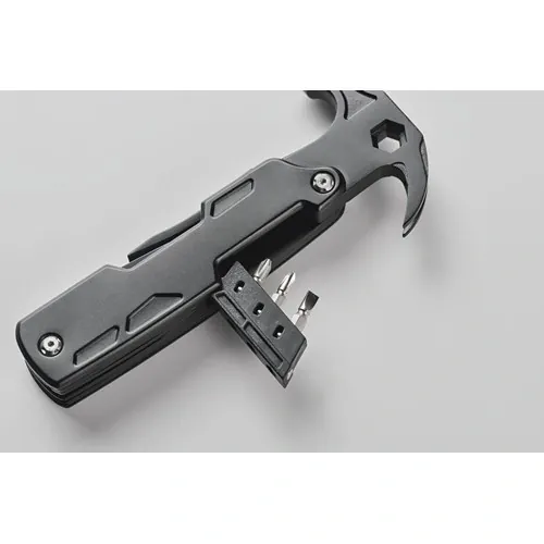 Martillo multiherramientas multihammer 14 en 1 personalizable ref MO2717 - 06 Negro