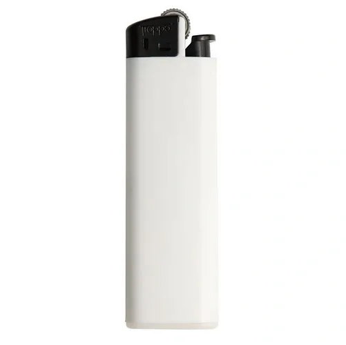 Mechero recargable con seguridad infantil ref MO38 - Blanco