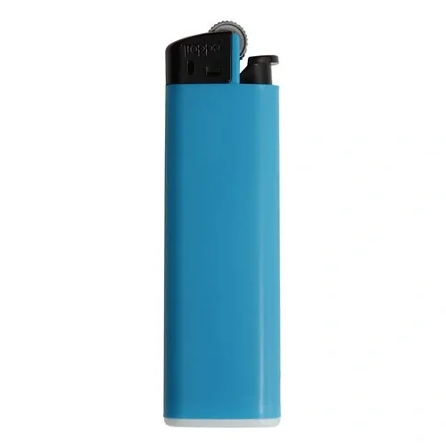 Mechero recargable con seguridad infantil ref MO38 - Cyan