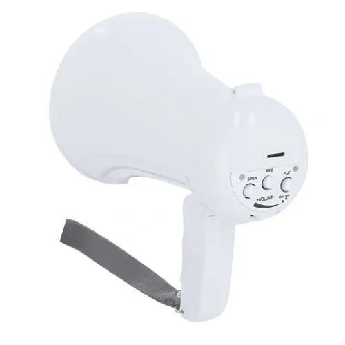 Megáfono Noloen plegable con función grabadora y sirena ref 22184 - 01