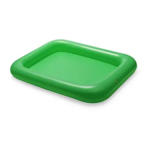 Mesa inflable de PVC con bordes anticaída en vivos colores ref 4818 - Verde