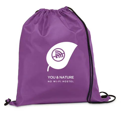 Mochila con cordón 210D ref 92910