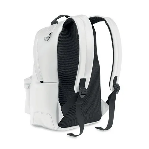 Mochila para portátil de 15 pulgadas con espalda acolchada ref MO2231 - Open Blanco