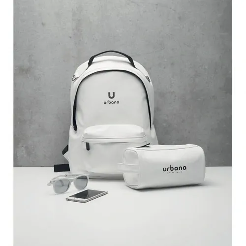Mochila para portátil de 15 pulgadas con espalda acolchada ref MO2231 - Printed Blanco