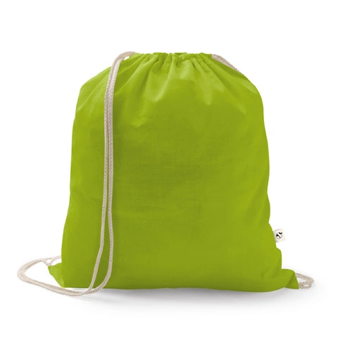Mochila de algodón reciclado con asas ecológicas ref 92083