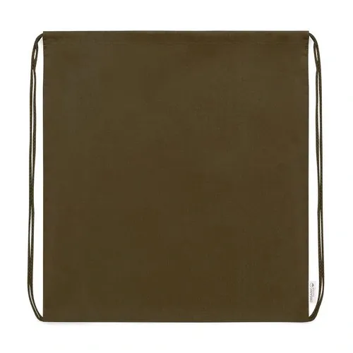 Mochila de cuerdas orgánica 100 algodón ref MA48 - Marron