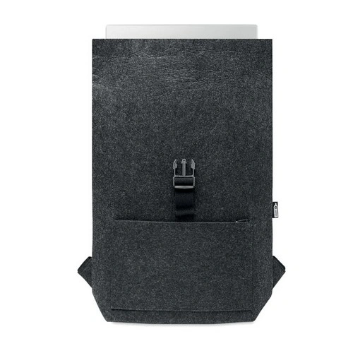 Mochila de fieltro RPET con compartimento para portátil ref MO6456
