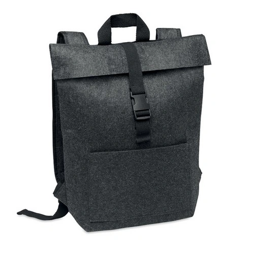Mochila de fieltro RPET con compartimento para portátil ref MO6456