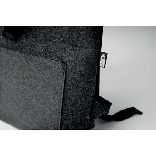 Mochila de fieltro RPET con compartimento para portátil ref MO6456