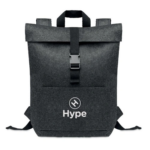 Mochila de fieltro RPET con compartimento para portátil ref MO6456