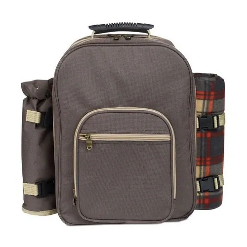Mochila de picnic para 4 personas con manta y accesorios ref AR1470