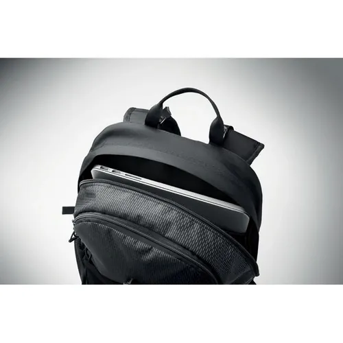 Mochila 18L repelente al agua con compartimento para portátil ref MO2372 - 4 Negro