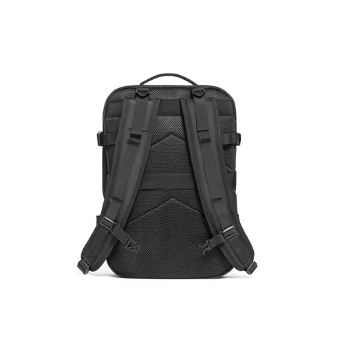 Mochila de viaje reciclada con compartimento para portátil ref 92318 - Negro 02
