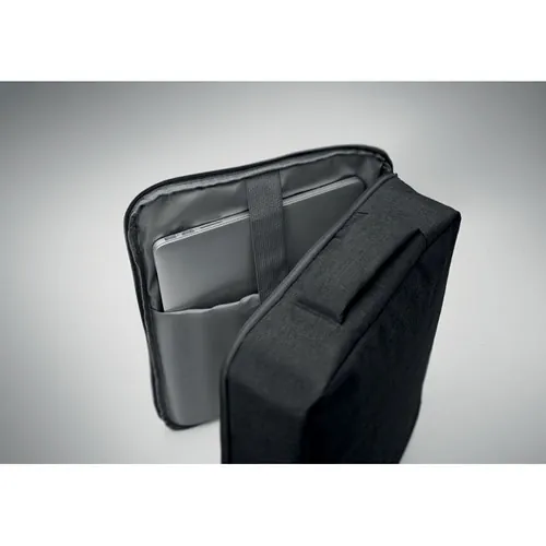Mochila delgada para portátil con soporte para trolley ref MO2305 - Negro 7