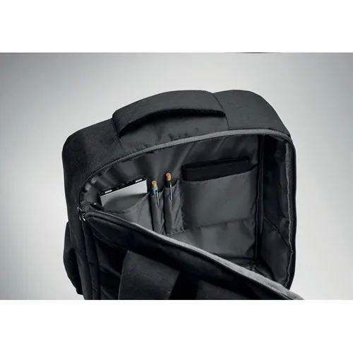 Mochila delgada para portátil con soporte para trolley ref MO2305 - Negro Top