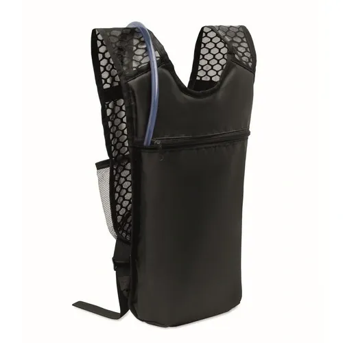 Mochila deportiva 420D PU personalizable ligera y resistente ref MO2935 - 03 Negro