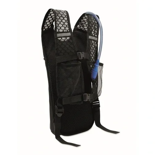 Mochila deportiva 420D PU personalizable ligera y resistente ref MO2935 - Back Negro