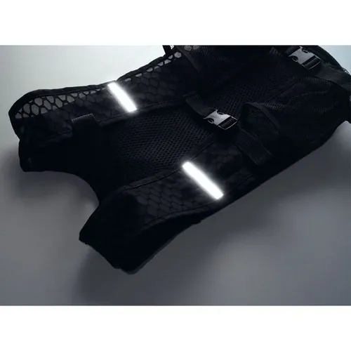 Mochila deportiva 420D PU personalizable ligera y resistente ref MO2935 - Negro 7