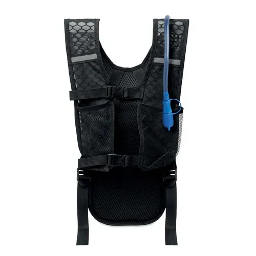 Mochila deportiva 420D PU personalizable ligera y resistente ref MO2935 - Negro Top