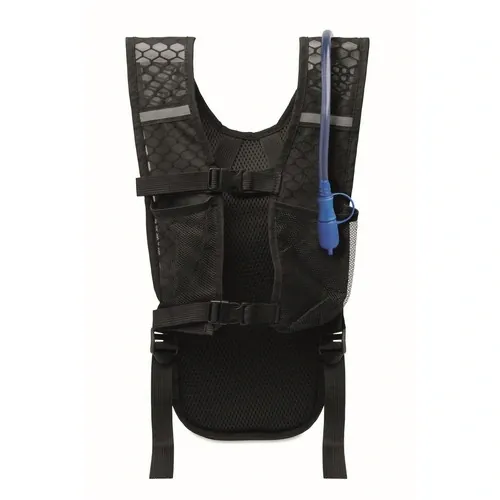 Mochila deportiva 420D PU personalizable ligera y resistente ref MO2935 - Top Negro