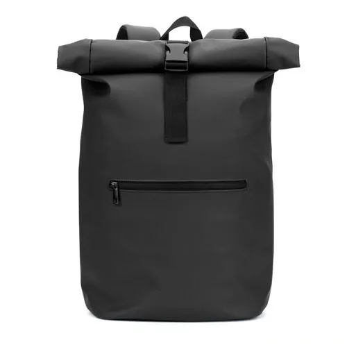 Mochila enrollable PORTLAND con bolsillo para portátil personalizable ref 92534 - Negro