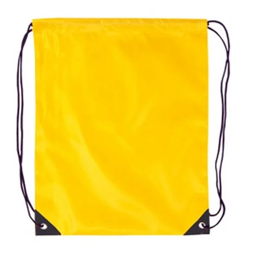Mochila ligera de poliéster para actividades diarias ref AT12 - Amarillo
