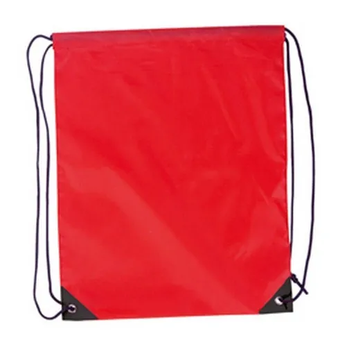 Mochila ligera de poliéster para actividades diarias ref AT12 - Rojo