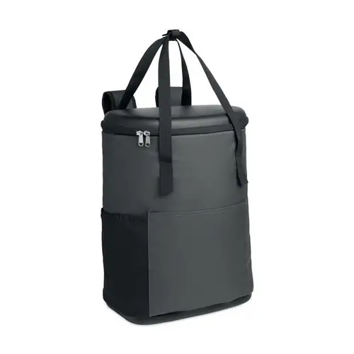 Mochila nevera 600D RPET 20L personalizable y repelente ref MO2832 - Gris Piedra